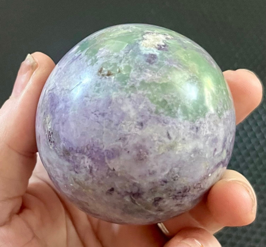 Rare Gorgeous Bolivianite Crystal Sphere