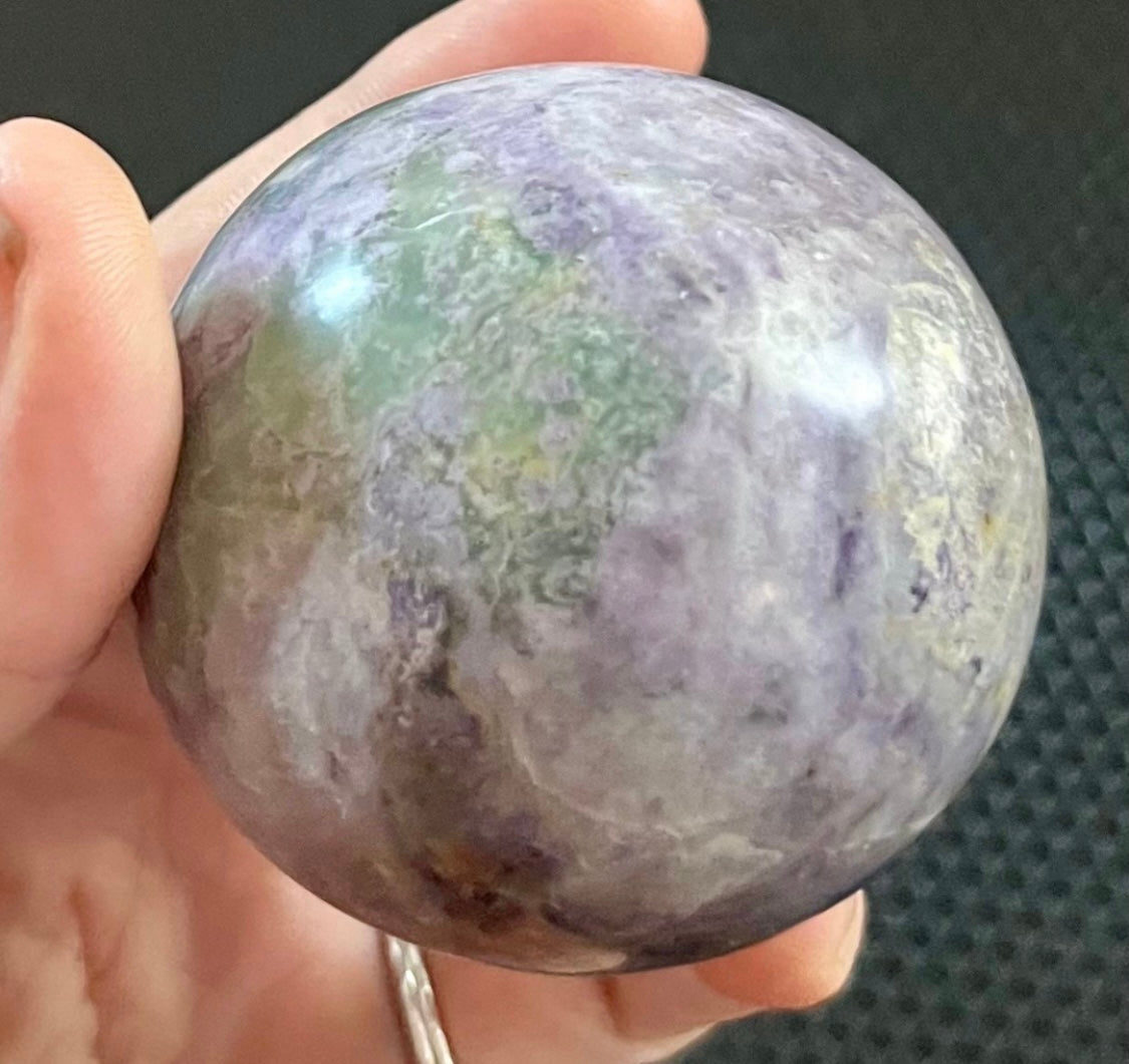 Rare Gorgeous Bolivianite Crystal Sphere