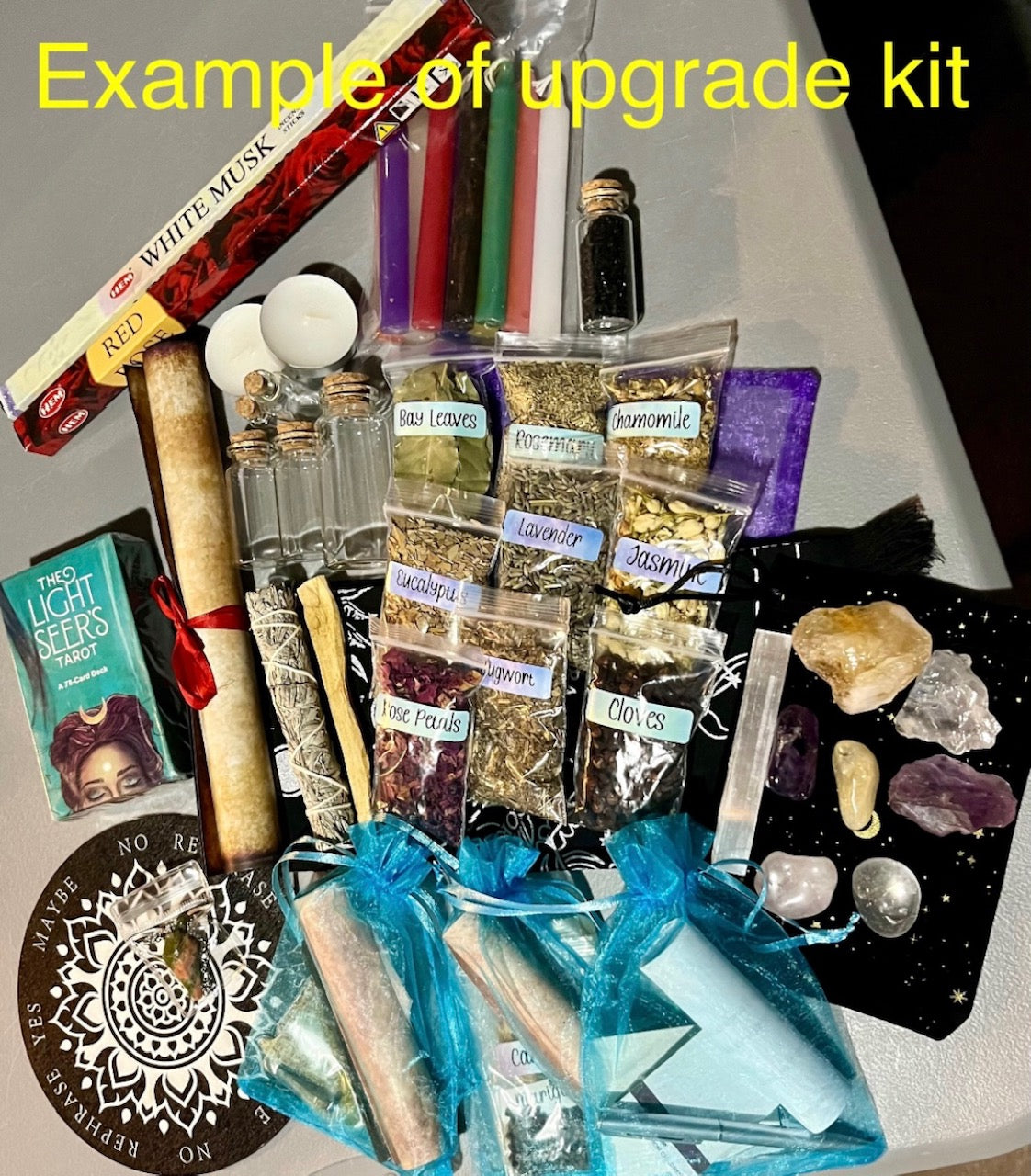 Beginner Witch Kit - A Perfect Start to Your Magical Journey! - PLEASE read description for list of items included (box not included)