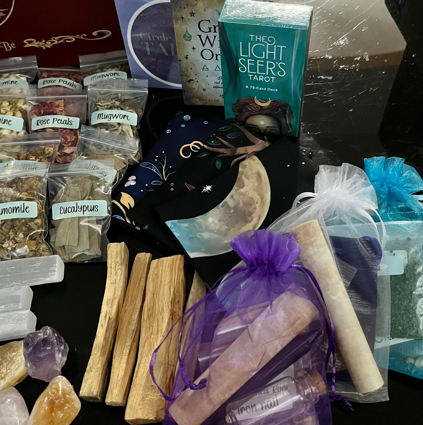 Beginner Witch Kit - A Perfect Start to Your Magical Journey! - PLEASE read description for list of items included (box not included)