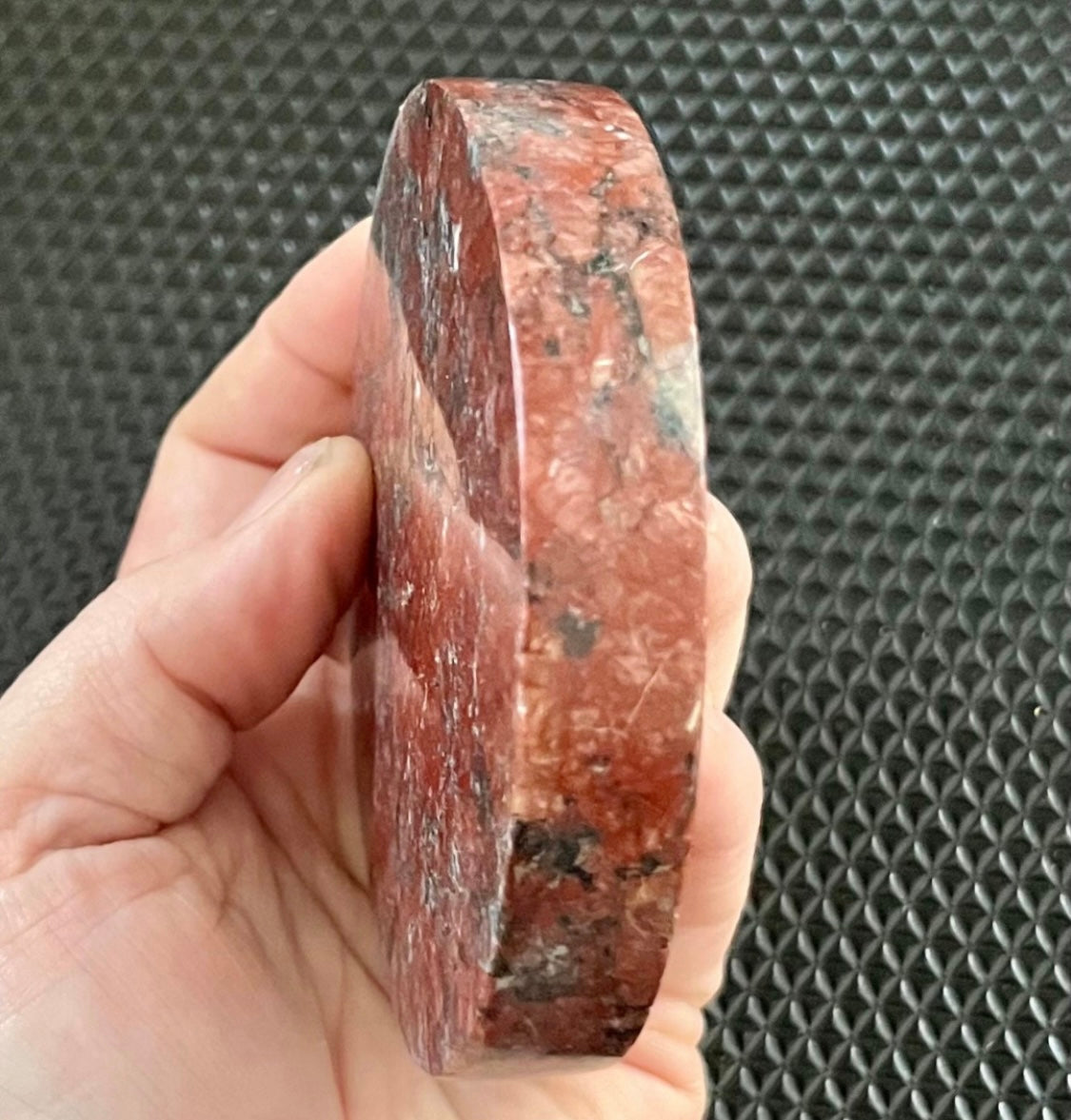 Thick Ocean Jasper Crystal Charging Plate