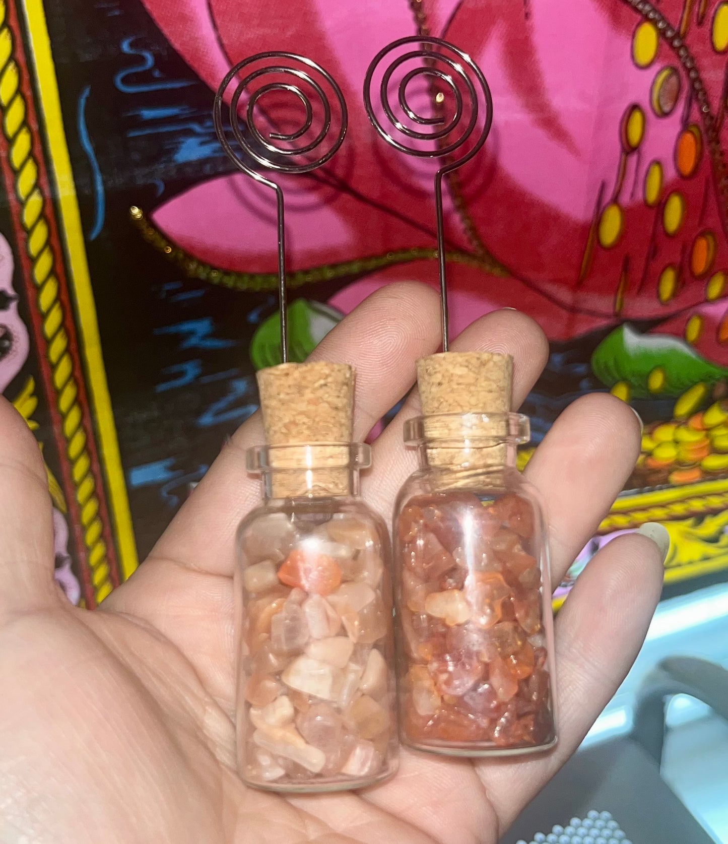 Crystal Chip Picture Holders