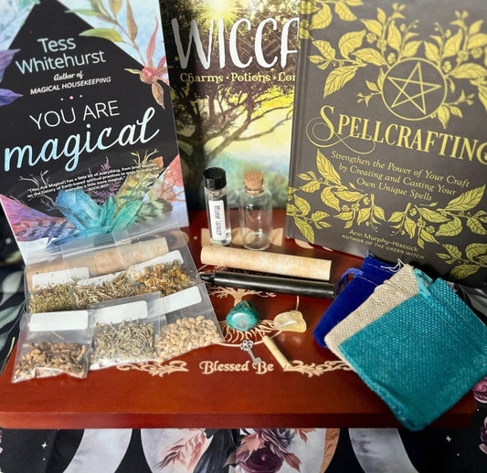 Spell Kit Monthly Subscription-DIY Rituals-Get A Fun, Easy Spell (or 2) Each Month! (plus extra goodies) Choose from 3, 6, 9 or 12 months